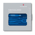 Victorinox Multitool Card, Swiss Card Classic, Taschenmesser in Kreditkartenformat, Multitool-Werkzeug, 10 Funktionen, Spitzklinge, Schere