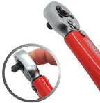 FAMEX 10878 Drehmomentschlüssel 1/4 Zoll (6,3mm)-Antrieb 5-30 Nm - für Messung in beiden Drehrichtungen - Fahrrad E-Bike Auto Feinmechanik, geprüft, klein