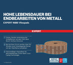 Bosch Accessories 1x Expert N880 Vliesrolle (für Stahlbleche, Breite 100 mm, Länge 10 m, sehr fein GP, Zubehör Handschleifen)