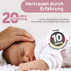 babybay Maxi extra großes Beistellbett aus massivem Buchenholz / Kinderbett Höhe stufenlos verstellbar & umweltfreundlich / mitwachsendes Babybett (kernbuche geölt)