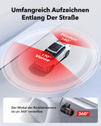 REDTIGER Dashcam 4K FrontUndHeck UltraWeitwinkel STARVIS2 GPSWiFi AutofahrerPremium