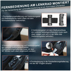 CD Player für Auto mit USB-Anschluss - Homlab Universal CD Laufwerk für Auto PKW LKW mit 1M USB-Verlängerungskabel, Externes CD Laufwerk für Laptop, PC, Fernseher, kompatibel mit Android Autoradio