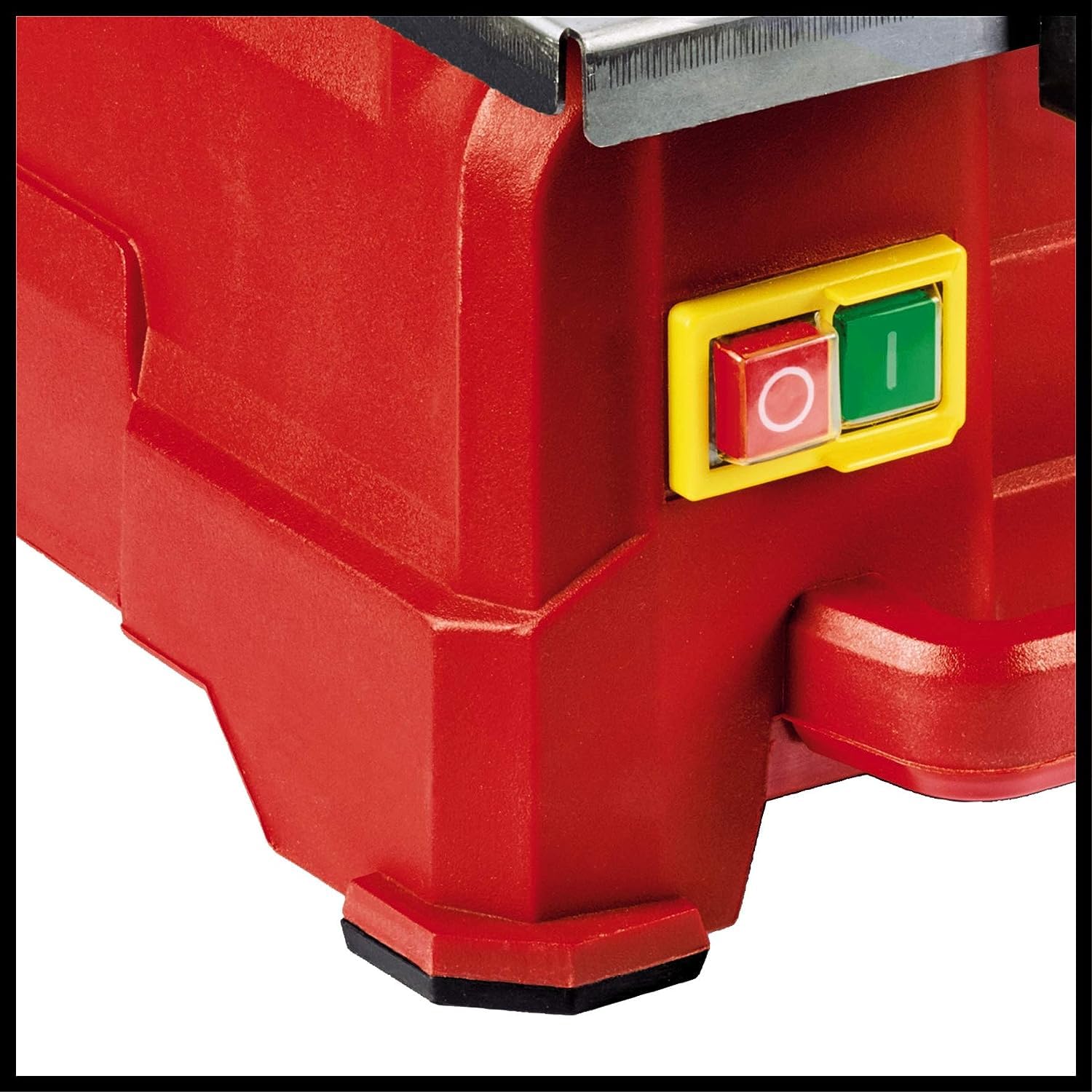 Einhell Fliesenschneidmaschine TC-TC 800 (800 W, 2.950 min-1, neigbarer Edelstahltisch mit Winkelskala, verstellbarer Winkelanschlag, Parallelanschlag mit Skala, inkl. Diamanttrennscheibe Ø 180)