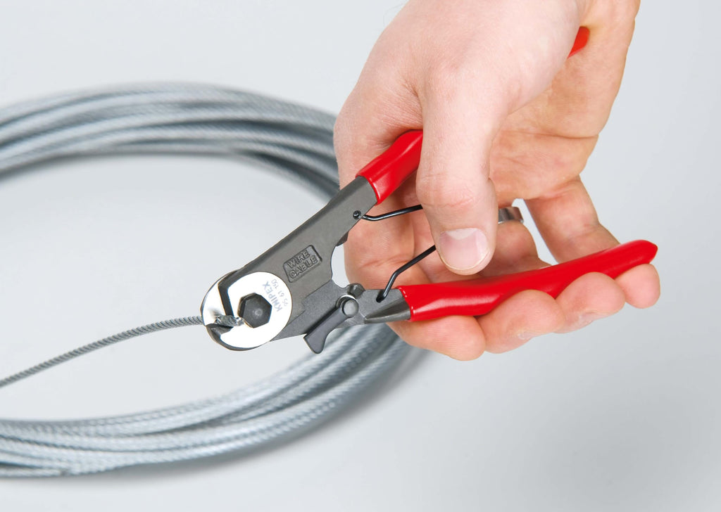 KNIPEX Bowdenzugschneider mit Kunststoff überzogen 150 mm, 95 61 150