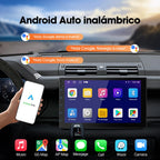 Haudio 2 Din Autoradio mit Kabellosem CarPlay &Android Auto, 7 Zoll Touchscreen Autoradio mit Mirror Link,GPS,Sprachsteuerung,SWC/FM/RDS/AM, 25 Sets UI Passend für alle Autos, Mit Rückfahrkamera 2+32G