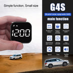 iKiKin Head Up Display Auto HUD Display KMH MPH GPS Smart Tachometer, 2.0'' LCD Bildschirm mit Übergeschwindigkeitsalarm Ermüdungswarnung, Navigationskompass für alle Fahrzeuge