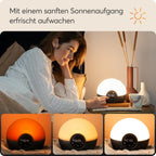 Lumie Bodyclock Glow 150 - Lichtwecker mit 10 Klängen und Einschlafsonnenuntergang