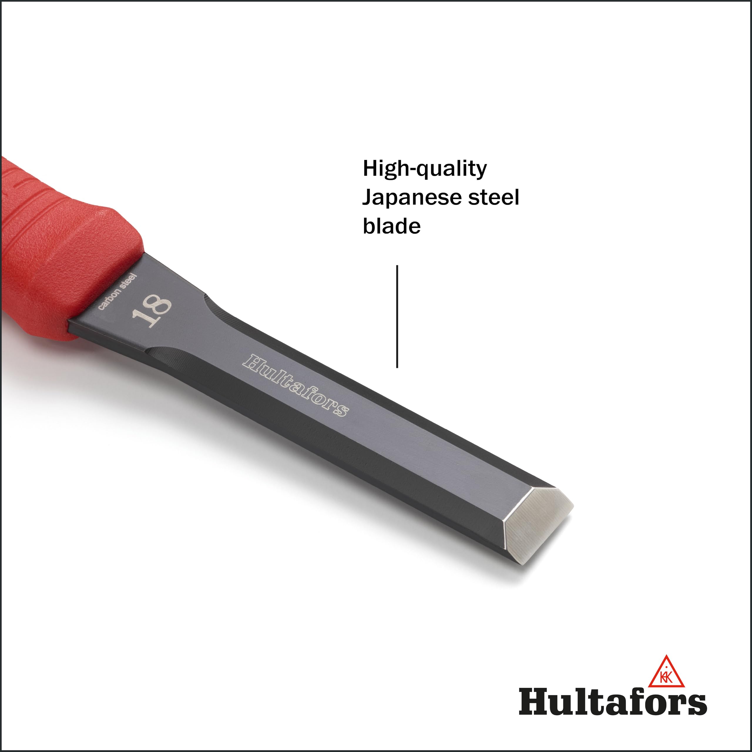 Hultafors 390053, Stemmeisen EDC 18, Stechbeitel(18 mm)