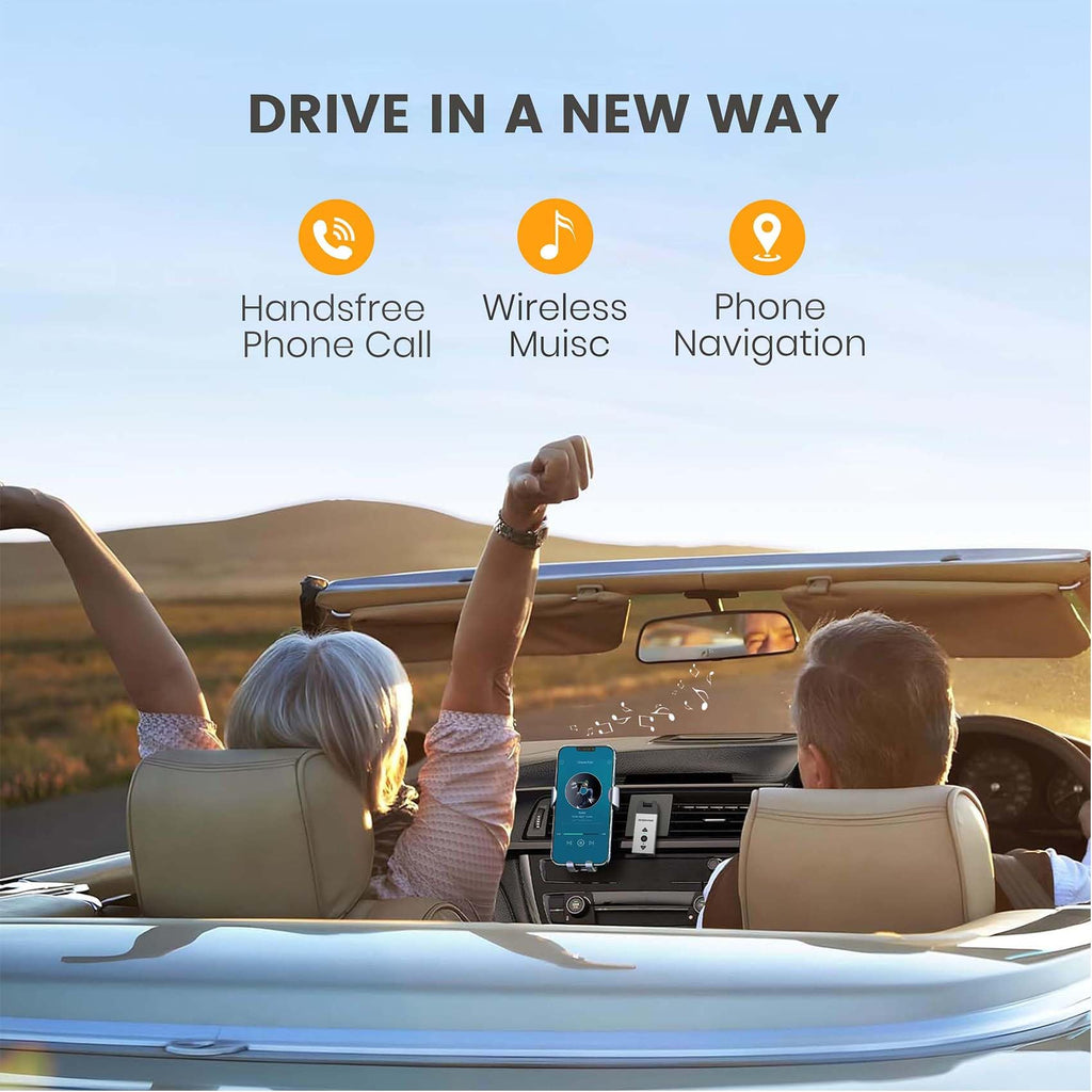 MaedHawk Aux Bluetooth Adapter Auto, Bluetooth 5.2 Empfänger Klinke Drehbarer 3.5 mm Anschluss für Auto Heim Stereo Musikstreaming (Lautstärke einstellbar, Freisprechen, A2DP)