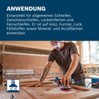 Bosch Professional 18V System Akku Exzenterschleifer GEX 18V-125 (inkl. Schleifteller (125mm), 1x Schleifpapier, Staubbeutel, L-BOXX, ohne Akku/Ladegerät)