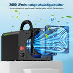 Ozongenerator 30,000mg/h, Ozonisator Industrieller Ozongerät O3 mit 120 Min Timer Ozon Luftreiniger Ozongerät bis zu 300㎡ O3 Ozonisator für Auto Garagen Wohnung Hotels Küche Haustiere Gerüche