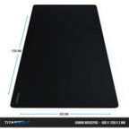 Titanwolf- Übergröße Mauspad Gaming Titanwolf 1200x600mm XXXL Mousepad groß mit Motiv Tischunterlage Large Size - verbessert Präzision und Geschwindigkeit XXL z.B. für Logitech Maus und Tastatur