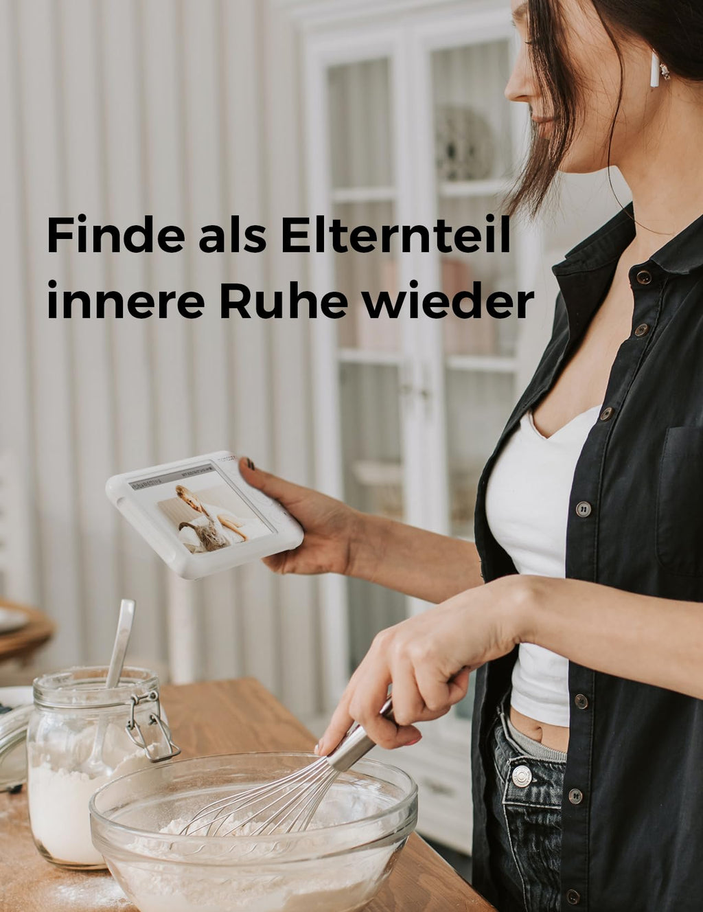 momcozy Babyphone mit 2 Kameras 5 Zoll 1080P Split-Screen-Video-Babyphone mit integriertem Weitwinkelobjektiv, mit Kamera und Audio Kein WLAN, 5000-mAh-Akku Infrarot-Nachtsicht 960 Fuß Reichweite