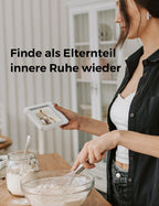 momcozy Babyphone mit 2 Kameras 5 Zoll 1080P Split-Screen-Video-Babyphone mit integriertem Weitwinkelobjektiv, mit Kamera und Audio Kein WLAN, 5000-mAh-Akku Infrarot-Nachtsicht 960 Fuß Reichweite