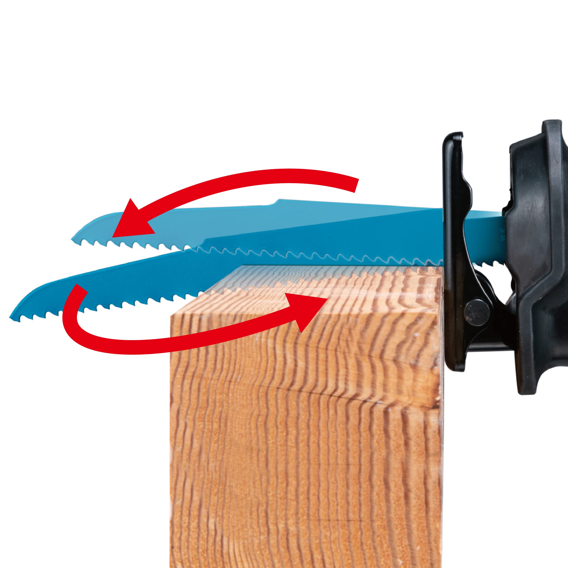Makita JR002GZ Akku-Reciprosäge 40V max. (ohne Akku, ohne Ladegerät), Blau