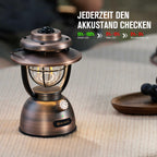 OLIGHT Olantern Classic 2 Pro Campinglampe 300 LM, LED Laterne im Retro-Stil Stufenlos Dimmbar, Notstrombank USB Wiederaufladbar, für Camping, Garten, Stimmungsvolle Dekoration, Wandern