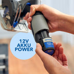 Dremel Blueprint Bürstenlose 12V Akku-Mobile Sägestation mit 1x Kompakt-säge, 1x Sägetischkoffer, 1x 2.0 Akku + Ladegerät, 1x Multi Material Kreissägeblatt, 2x Schraub-zwingen, Mehrere Schnitt-Arten