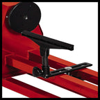 Einhell Drechselbank TC-WW 1000/1 (350 W, max. Drechseldurchmesser 280 mm, Spindeldrehzahl 890/1260/1760/2600 min-1, Reitstock mit Spindelspitze, inkl. Stirnmitnehmer, Planscheibe)