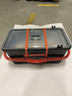COMENSAL Fliesenwaschset - 15-teiliges Fliesenleger Waschset XL - 24L - Profi Fliesen Waschset - mit Räder - Rollenaufsatz - Gitter - Glättekelle - Hydroschwamm - Reibebrett - Made in EU