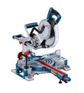 Bosch Professional 18V BITURBO Akku Kapp- und Gehrungssäge GCM 18V-254 D (Schnitte bis 90 x 305mm, inkl. 1x Kreissägeblatt, 2x Werkstückauflage, Staubbeutel, Spannzwinge, ohne Akku/ Ladegerät)