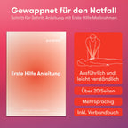 PURAHELP® KFZ Kombitasche inkl. Beatmungstuch [DIN 13164] - Verbandskasten Auto mit Warndreieck & Warnweste - PKW Verbandskasten StVO Konform für 2026 - Erste Hilfe Set Auto - First Aid Kit Car