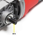 Wiltec Auto Poliermaschine Schleifmaschine 1200W bis 3000 U/min, Poliergerät mit 6 Stufen inkl. 2 Pads, Tellerschleifer, Rotationsschleifer
