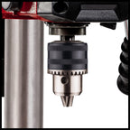Einhell Säulenbohrmaschine TC-BD 450 (450 W, Bis 2650 Min-1, 5 Stufen, Max. Bohrtiefe 50 Mm, Bohrtiefenanzeige, Einstellbarer Tiefenanschlag, Neig-/drehbarer Und Höhenverstellbarer Bohrtisch)
