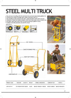 Stanley Sackkarre SXWTD-MT519-200KG Nutzlast - Sackkarre und Plattformwagen - Stahl - Geschäftlicher und Privater Gebrauch - Gelb