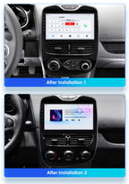 Android 13 Autoradio für Renault Clio 4 ZOE 2016-2019 8-Core 4G+32G GPS Navi für Renault Clio Radio mit Wireless CarPlay Android Auto Bluetooth DAB WiFi 4G Mirror Link Rück-/Frontkamera Input/FM/AM
