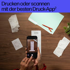 HP OfficeJet Pro 8122e Multifunktionsdrucker, 6 Monate gratis drucken Instant Ink inklusive, Drucker, Scanner, Kopierer, Fax, WLAN, LAN, Duplex, ePrint, Airprint, Basalt