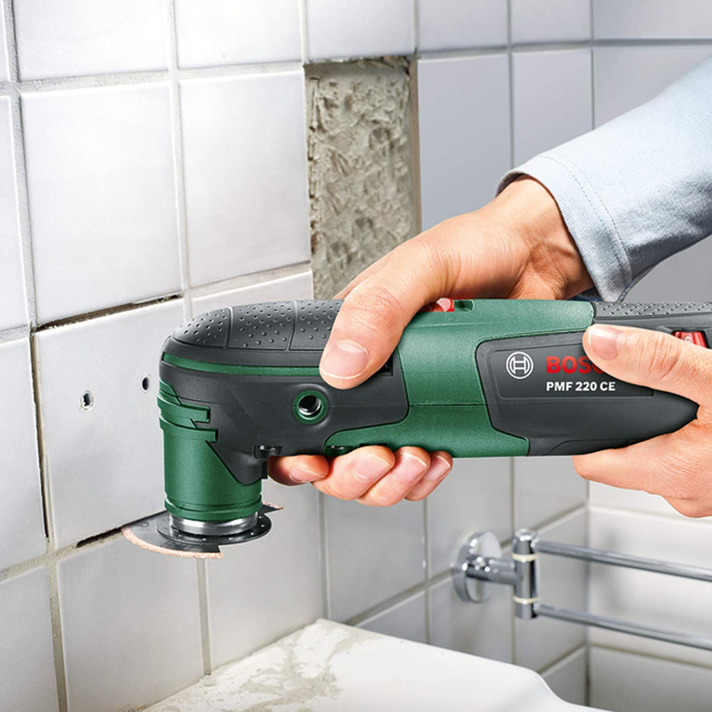 Bosch Multifunktionswerkzeug PMF 220 CE (220 Watt, für Starlock Zubehör, im Koffer)