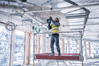 Bosch Professional 18V System Akku Bohrhammer GBH 18V-22 (mit SDS plus, inkl. 2x 4.0Ah Akku, Schnellladegerät GAL 18V-40, L-BOXX)