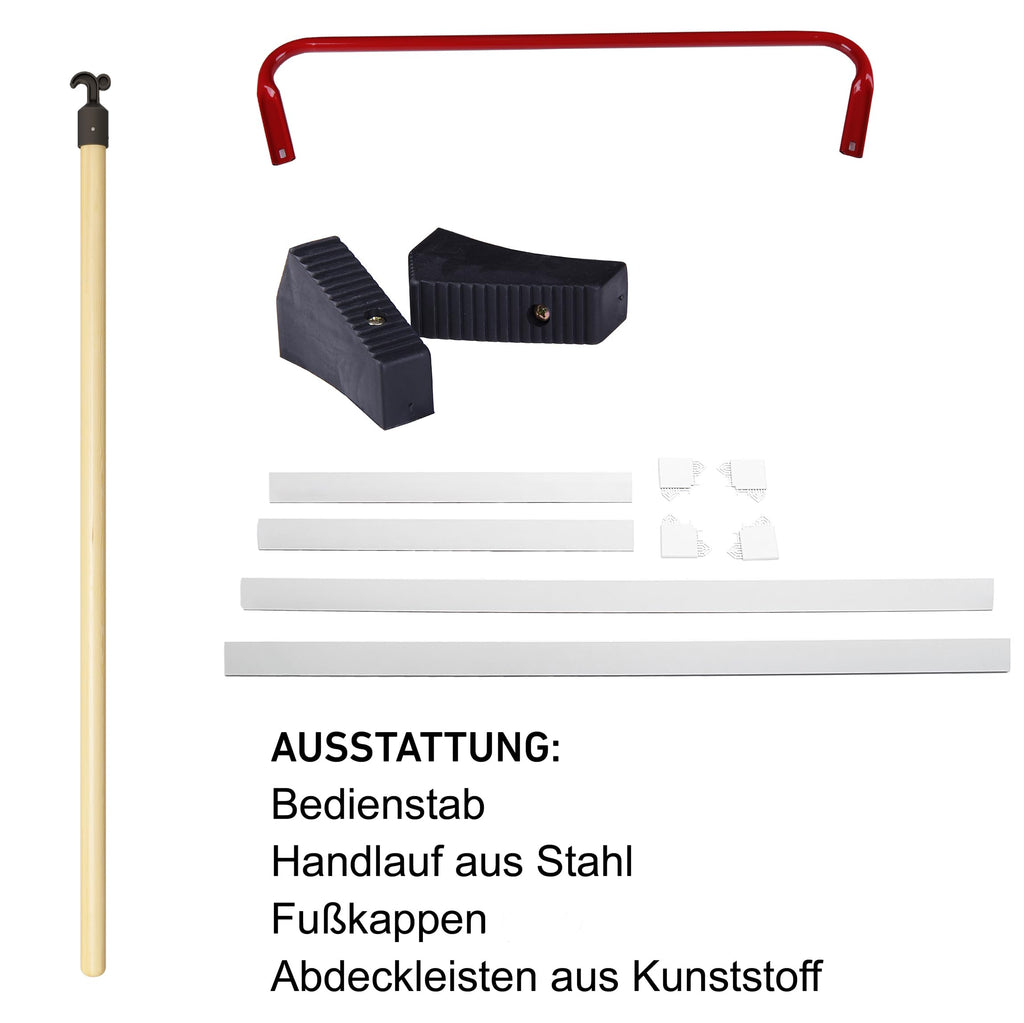 DOLLE Bodentreppe wärmegedämmt 120 x 70 cm U-Wert 0,77 Lichte Raumhöhe bis 285 cm