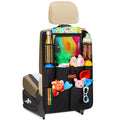 SURDOCA Autositz-Organizer – 4th Generation verbesserter Auto Rücksitz für bis zu 11-Zoll Tablet, 8 Taschen, Kinderspielzeug-Aufbewahrung, wasserdichter Rücksitzschutz für Kinder