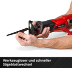 Einhell Akku-Universalsäge TE-AP 18/22 Li-Solo Power X-Change (18 V, Li-Ion, 2600 min-^1 max. Hubzahl, 100 mm max. Schnitttiefe, ohne Akku und Ladegerät)
