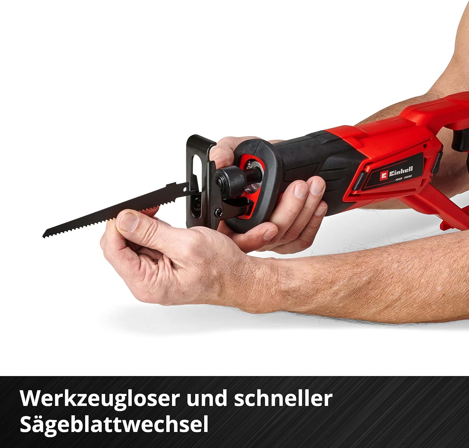 Einhell Akku-Universalsäge TE-AP 18/22 Li-Solo Power X-Change (18 V, Li-Ion, 2600 min-^1 max. Hubzahl, 100 mm max. Schnitttiefe, ohne Akku und Ladegerät)