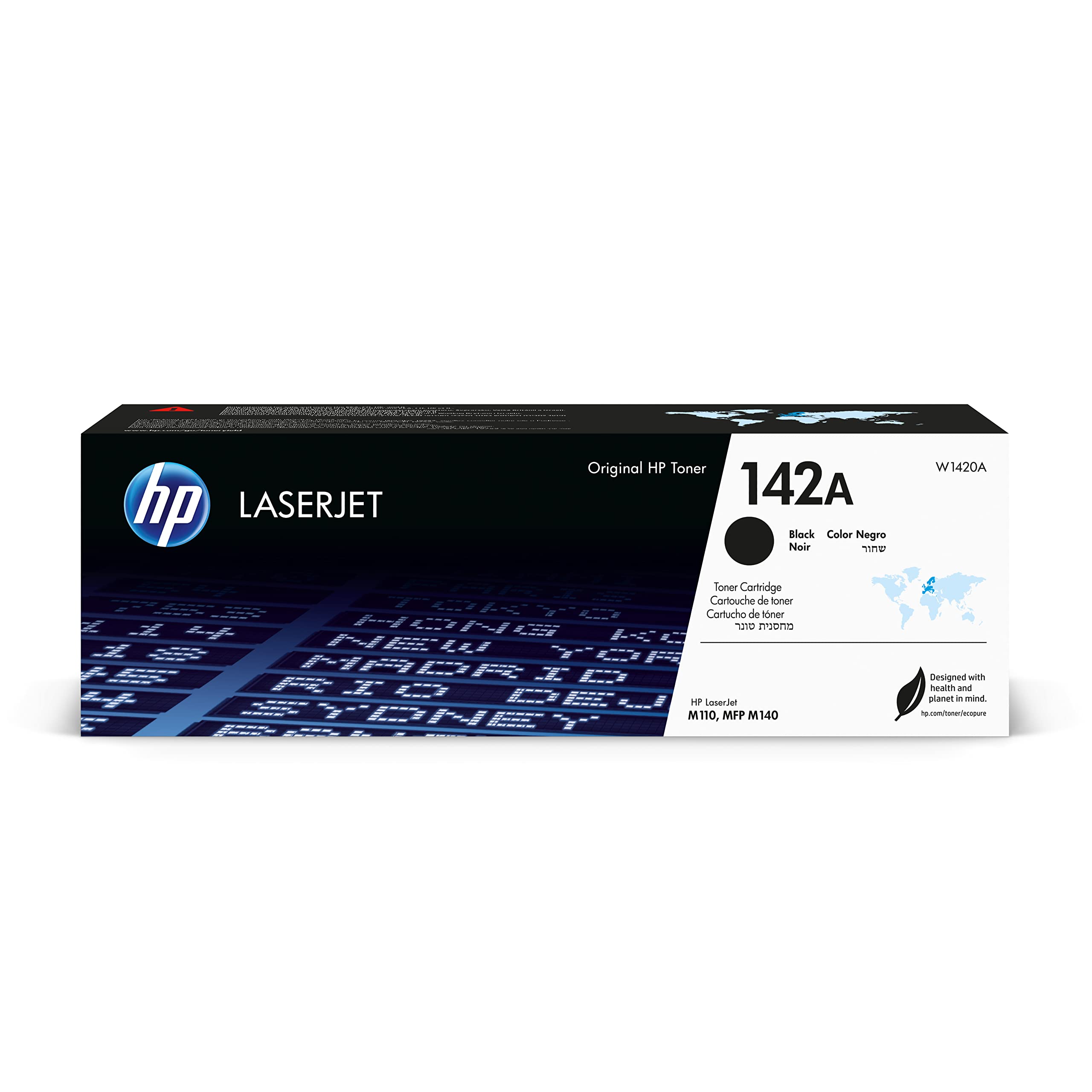 HP Laserdrucker, Schwarz, Breit