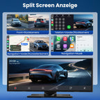 2026 Neuestes 11,5 Zoll Carplay Display & Carplay Android Auto Display: Buddy Display mit Navigation 4K Dashcam Rückfahrkamera Bluetooth Siri Sprachsteuerung IPS Touchscreen Mirror Link AUX FM 64G TF