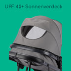Bebeconfort Breeze Trio, Baby Kinderwagen 3 in 1 mit Kindersitz, 0-22 kg (0-4 Jahre), Reversibler & Leichter Kinderwagen Set, i-Size Kindersitz, Kompakter Faltmechanismus, Mineral Grey
