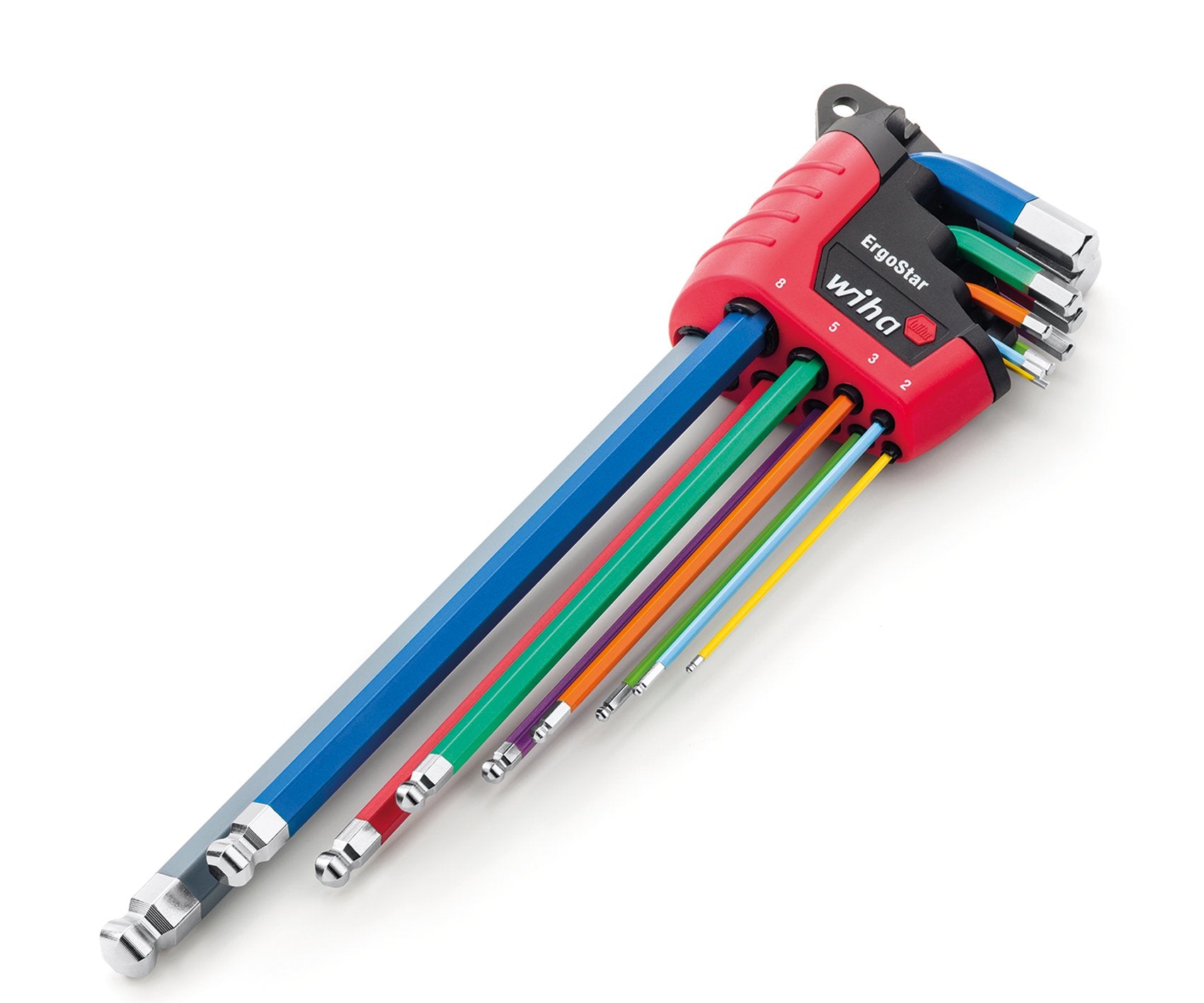 Wiha 369 ErgoStar 9tlg leuchtend farbig; metrisch