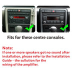 LXKLSZ Autoradio kompatibel mit drahtlos Carplay/Android Auto für Audi A4 S4 RS4 2002-2008 SEAT EXEO mit IPS Touchscreen/Bluetooth/Mirror Link/FM/AM/USB