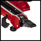 Einhell Zug-Kapp-Gehrungssäge TE-SM 216 Dual (1800 W, max. 65 mm x 305 mm Schnitttiefe/-breite, Ø 216 mm Sägeblatt, beidseitig neigbarer Sägekopf, Zugfunktion, Laser)