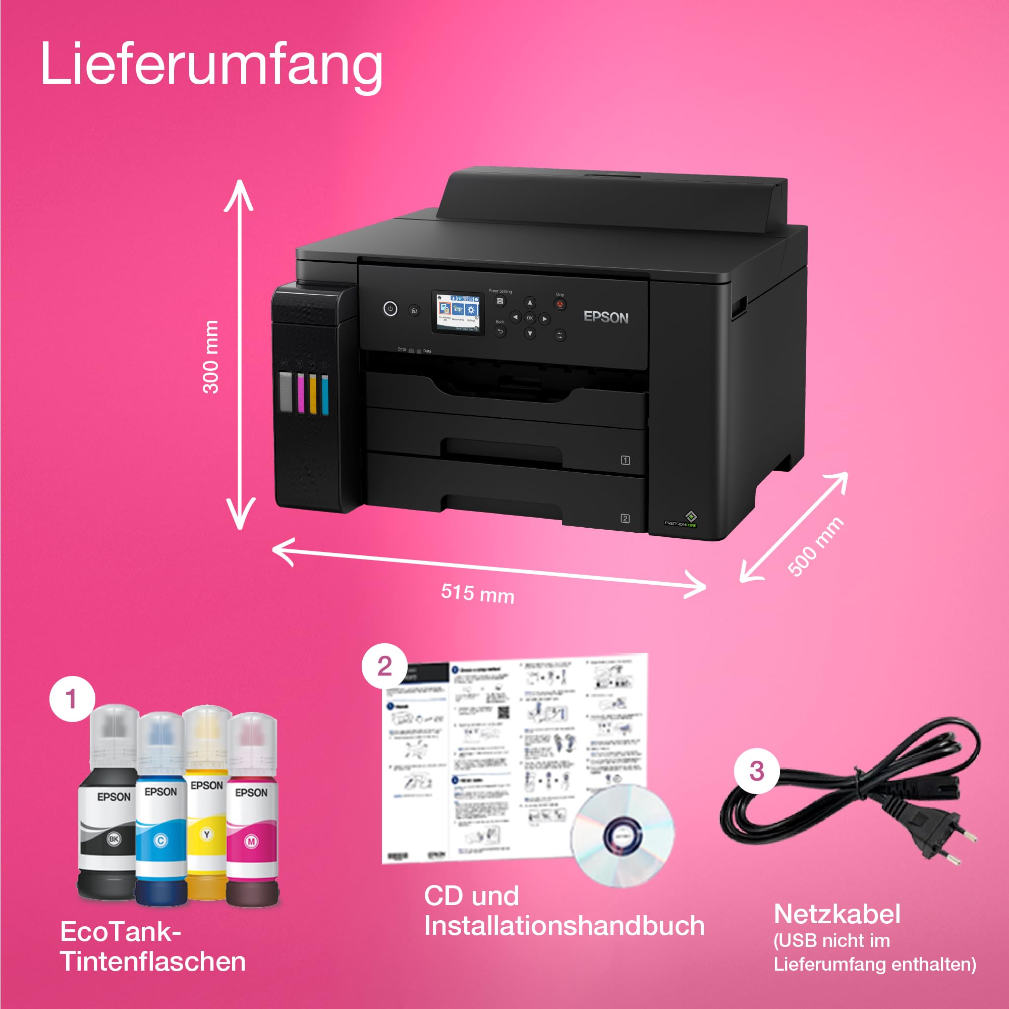 Epson EcoTank ET-16150 DIN-A3+-WLAN-Tintentankdrucker