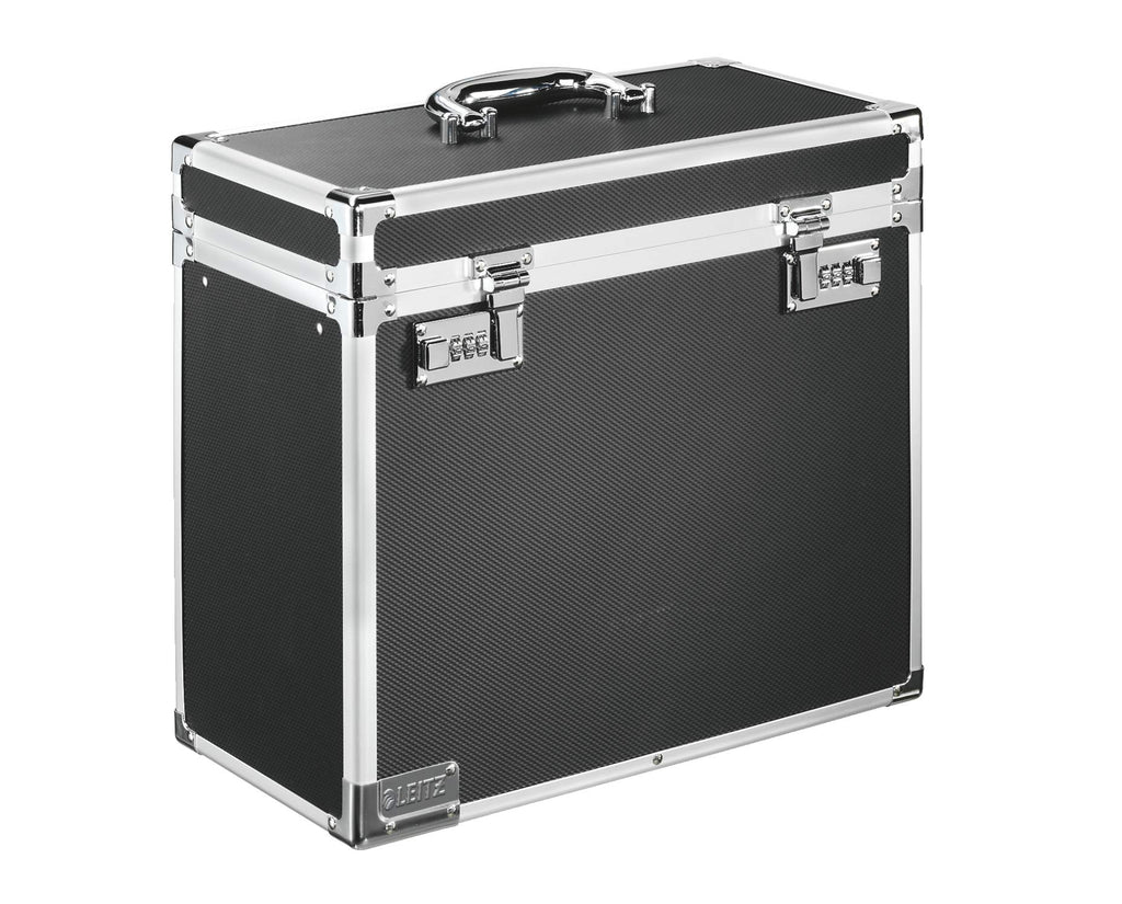 Leitz 67160095 Hängeablage-Box mobil, Aluminium, schwarz