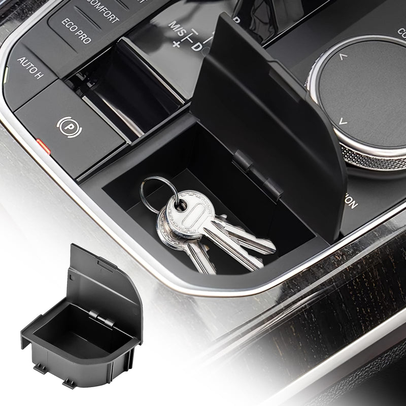 KUNGKIC ABS Für BMW 1 3 4 Serie X3 X4 X5 X6 X7 F40 F44 G20 G21 G22 G23 G24 G26 G01 G02 G07 G80 G82 I4 I3 Auto-Schalthebel-Aufbewahrungsbox Innenraum Zubehör Änderung Maßgeschneiderter Fahrzeugdesign