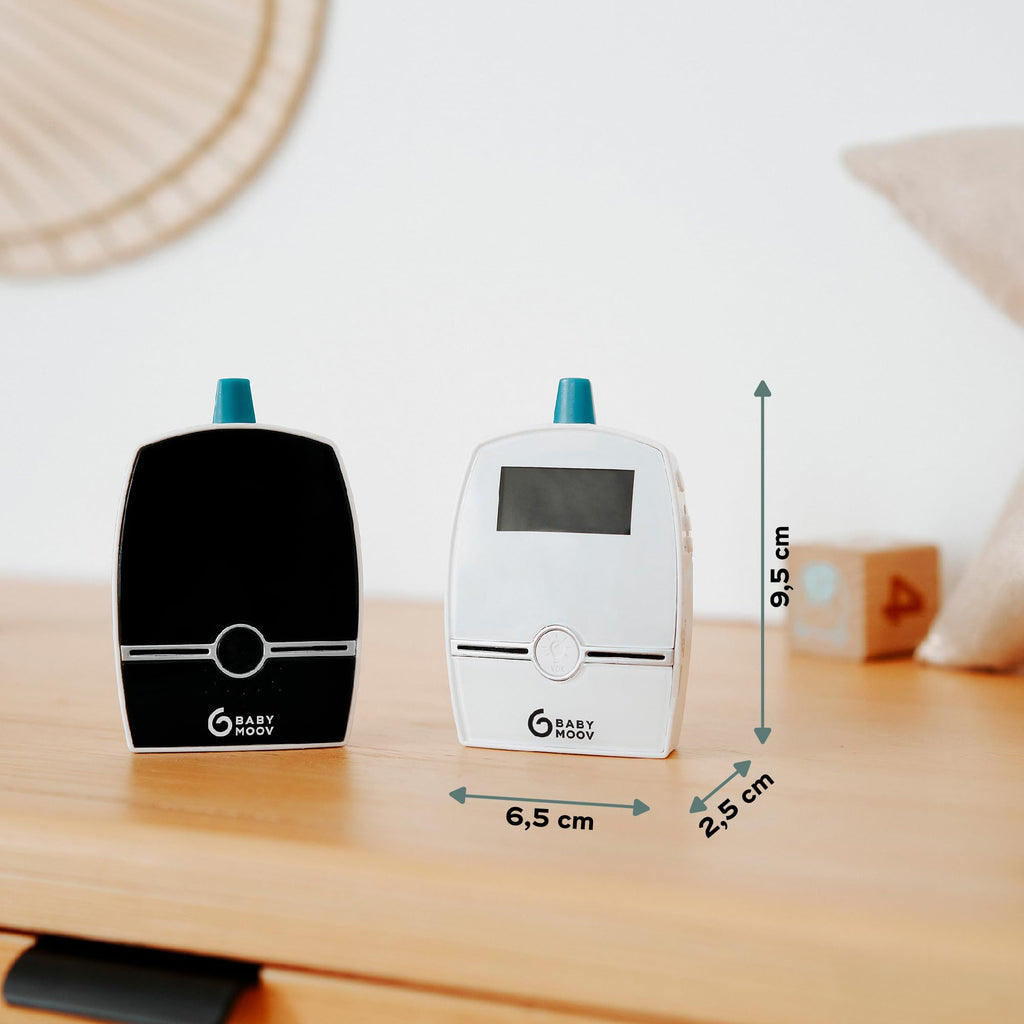 Babymoov Babyphone Premium Care - Digital Green Technology, niedrige Strahlung, 1400m Reichweite