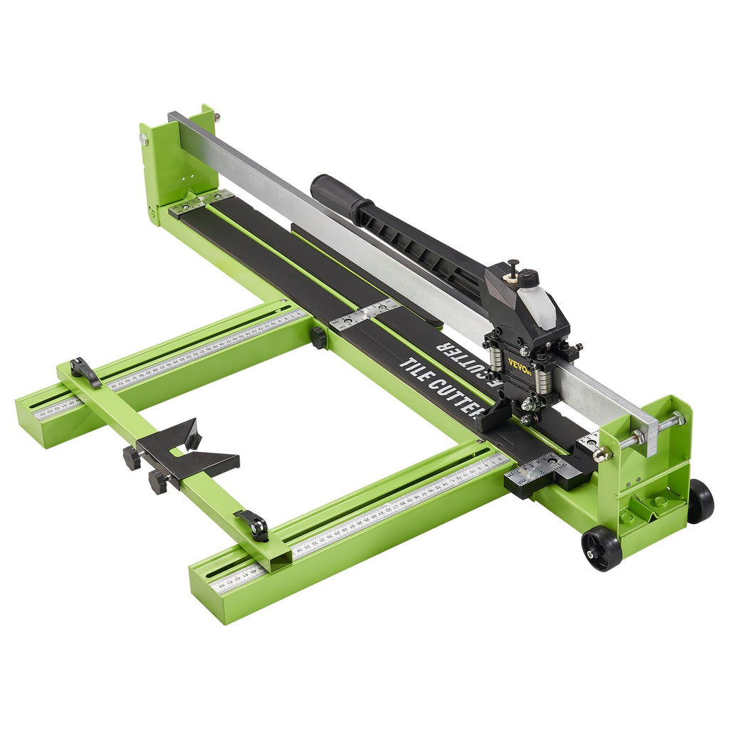 VEVOR Fliesenschneider Fliesenschneidermaschine Präzision Fliesen Maschine Stahl Schnittbreite Min. 35 mm/Max.800 mm, Max. Schnittdicke 6-15 mm, Infrarot-Laser Positionierung, Keramik, Porzellan