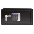 Yale Elektronischer Gäste-Tresor Laptop YLG/200/DB2 Schwarz – 24 L – PIN Code 3–6 Stellen – LCD Display – Auto Sperre – Teppichboden – Befestigung an Wand oder Boden – 200×430×350 mm