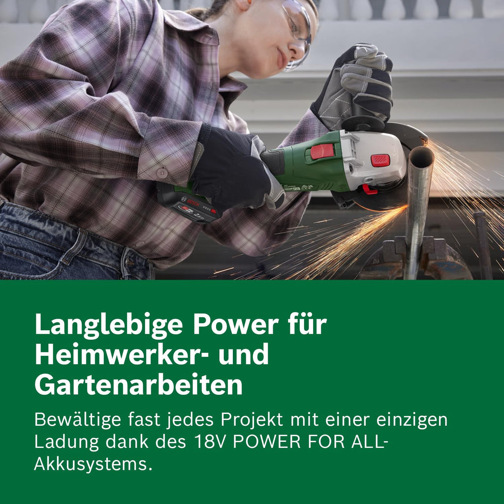 Bosch Ersatz-Akku PBA 18V 2.5Ah W-B (Hohe Kapazität für längere Laufzeit; Kompatibel mit Allen 18V Power for All-Geräten)