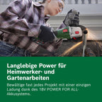 Bosch Ersatz-Akku PBA 18V 2.5Ah W-B (Hohe Kapazität für längere Laufzeit; Kompatibel mit Allen 18V Power for All-Geräten)